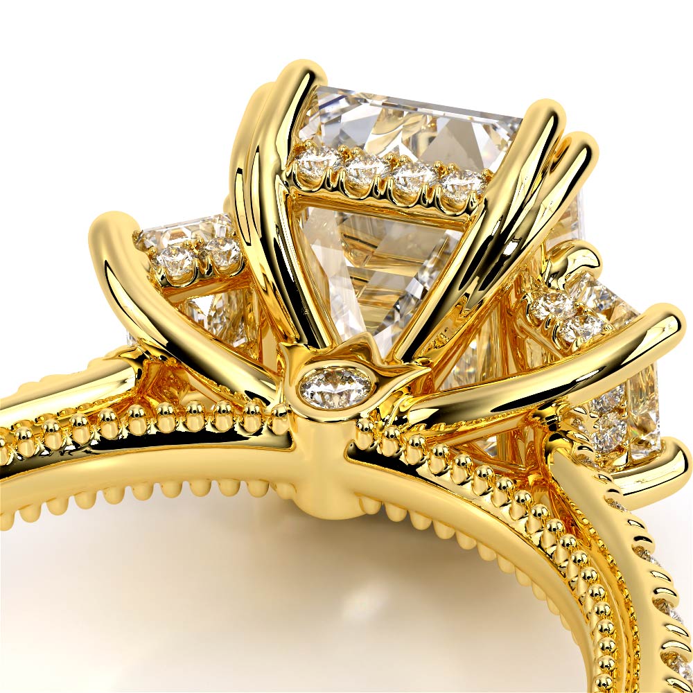 Verragio Emerald Engagement Ring