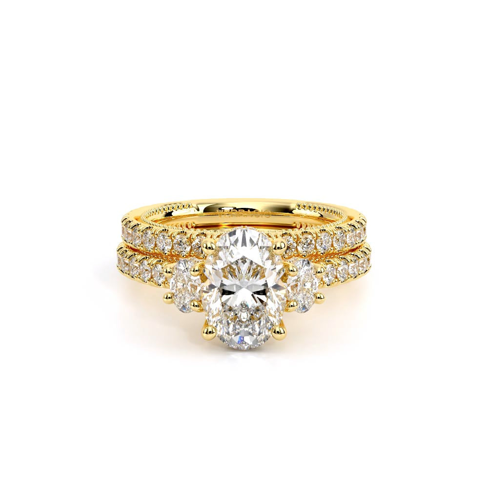 Renaissance-993OV17-18K Yellow Gold Oval