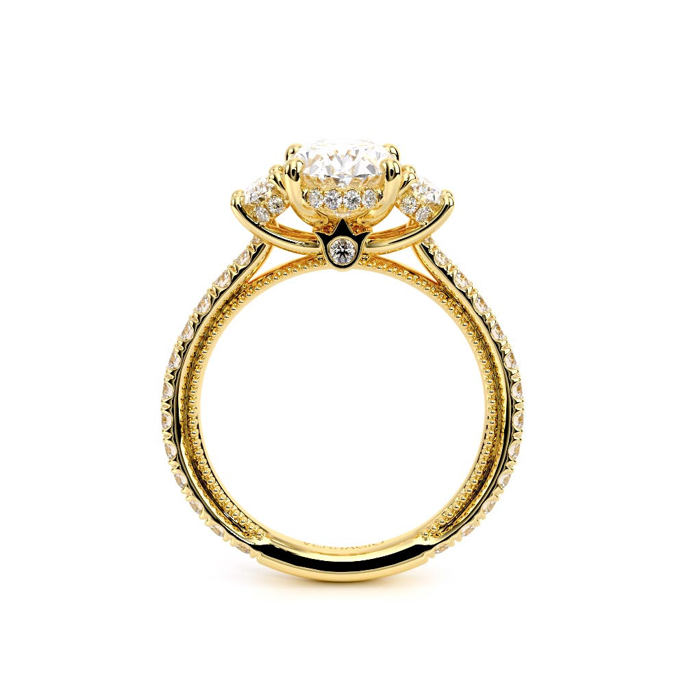 Renaissance-993OV17-18K Yellow Gold Oval