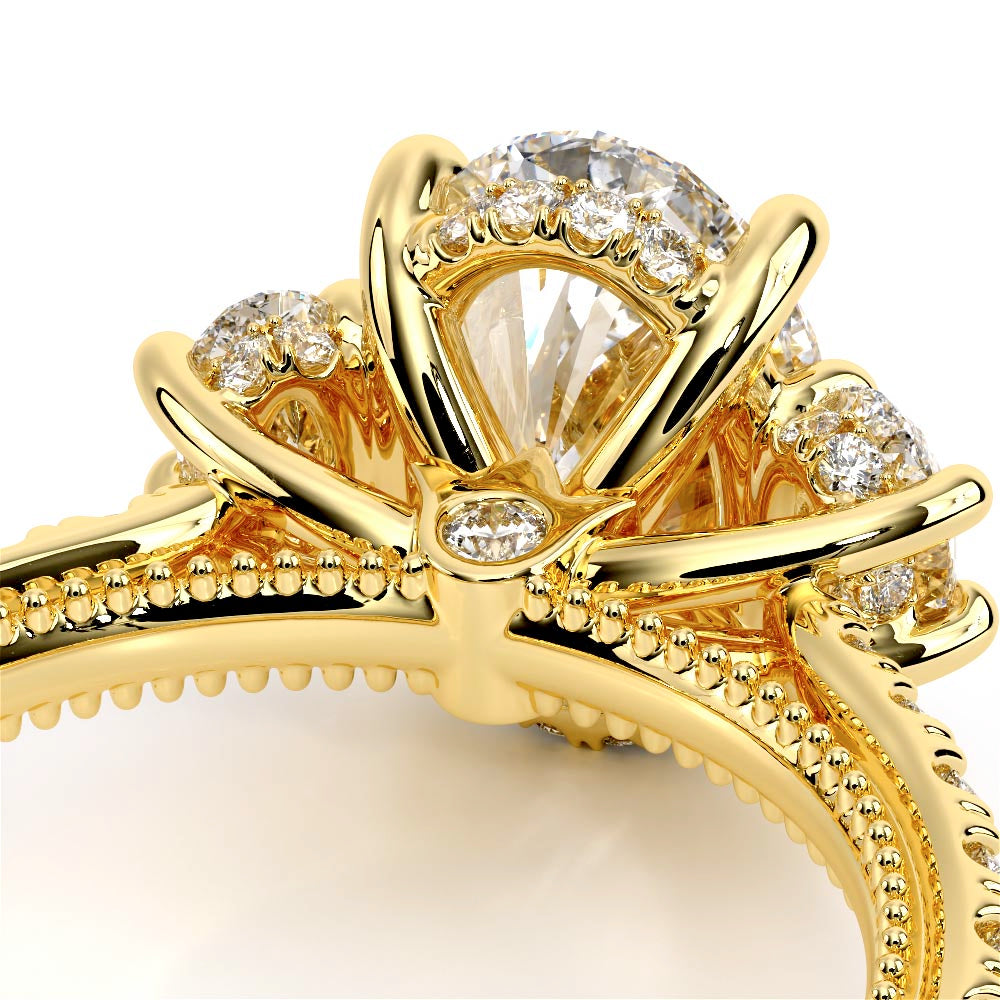 Renaissance-993OV17-18K Yellow Gold Oval