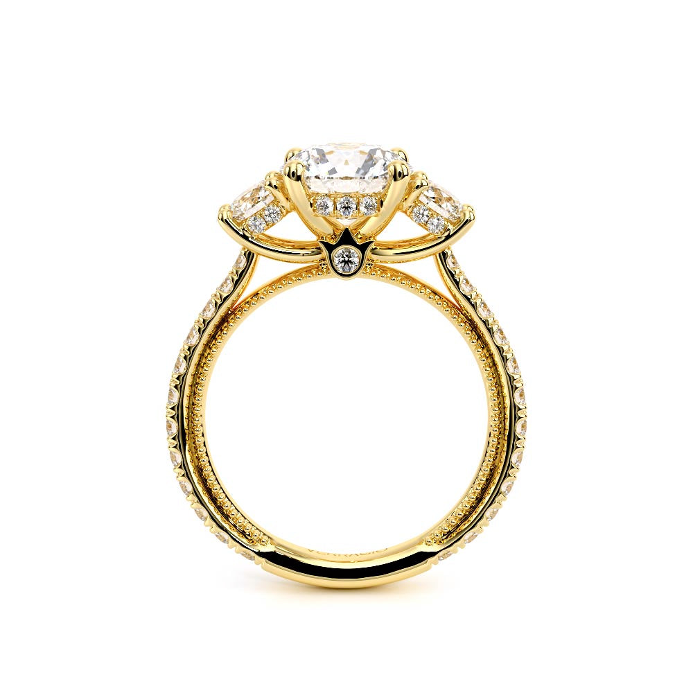Renaissance-993R17-18K Yellow Gold Round