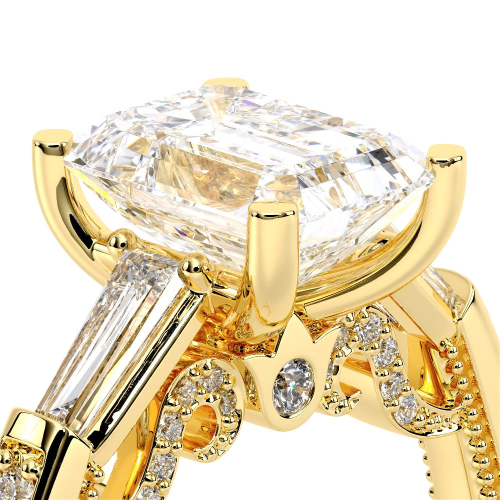 Insignia-7110EM-18K Yellow Gold Emerald