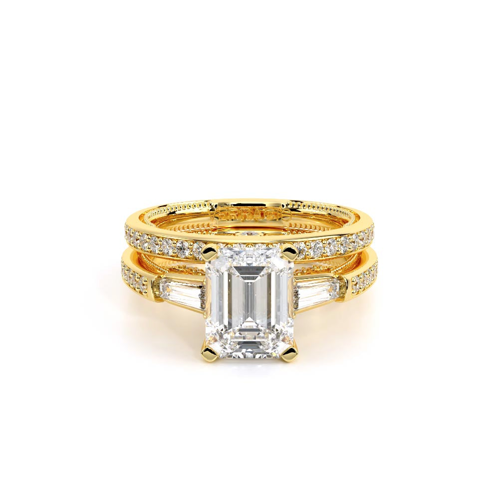 Insignia-7110EM-18K Yellow Gold Emerald