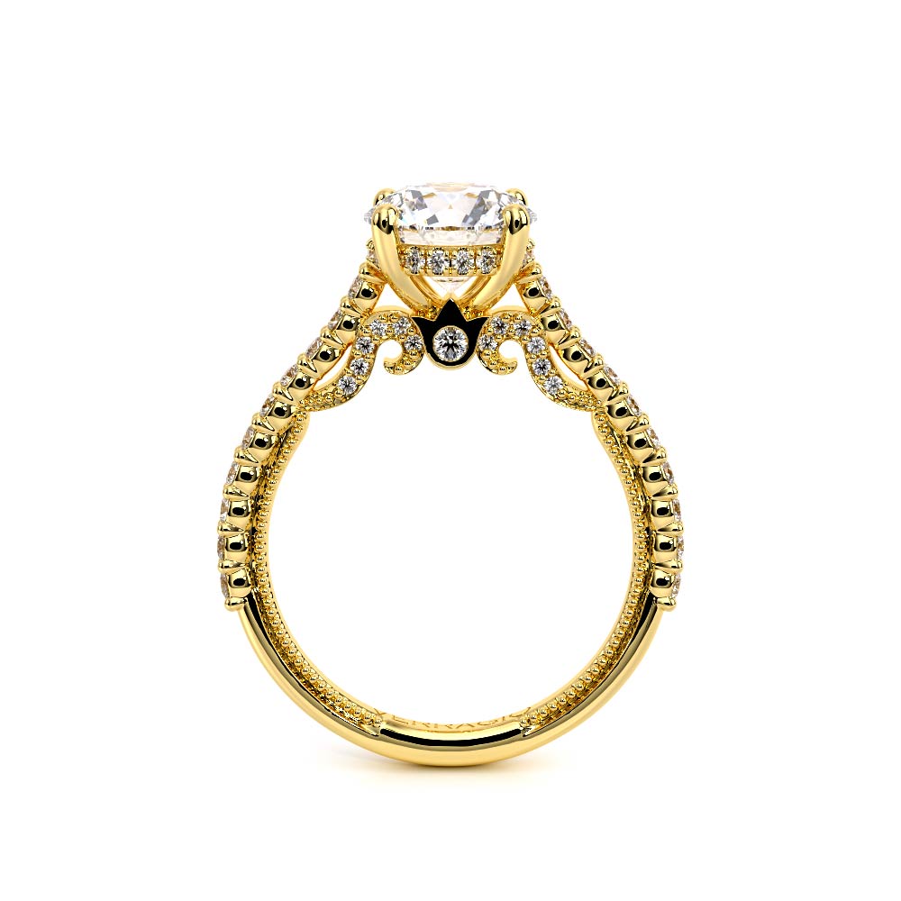 Verragio Pave Round Engagement Ring