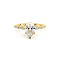 Verragio Pave Pear Engagement Ring