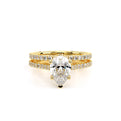 Verragio Pave Pear Engagement Ring
