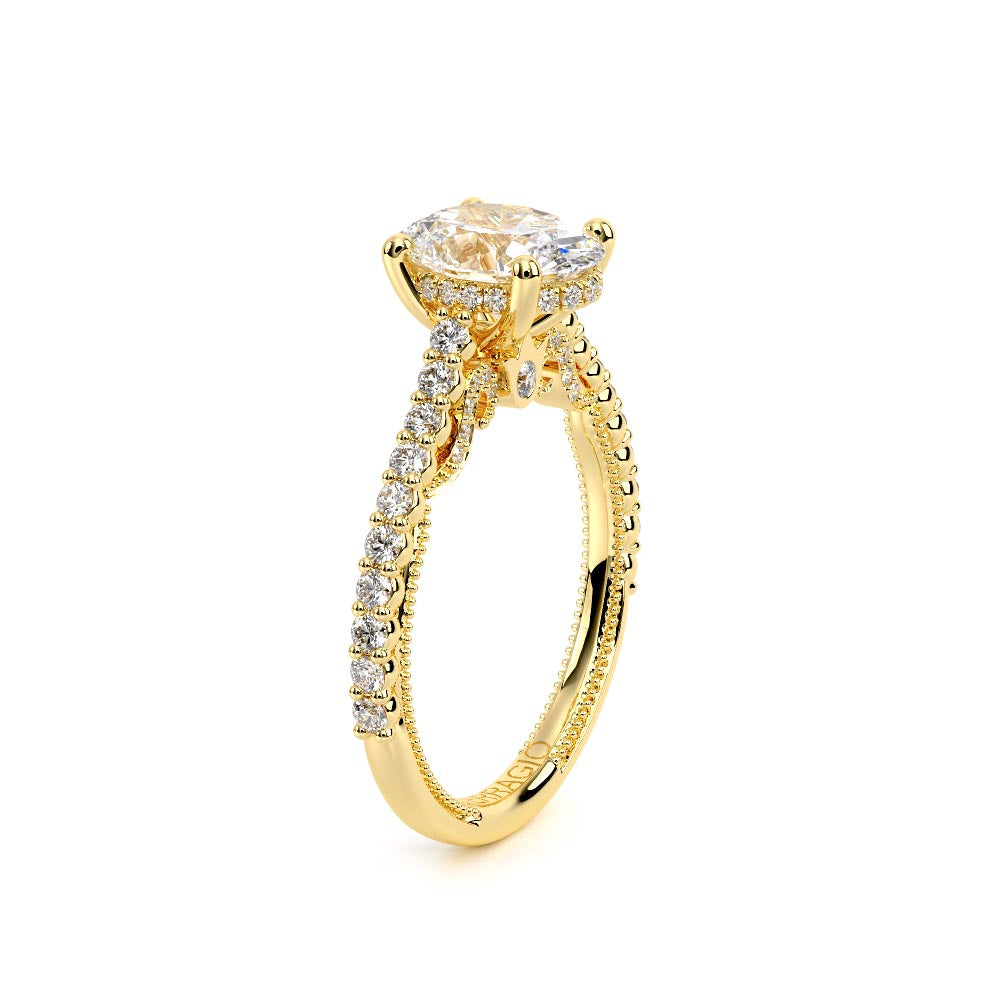 Insignia-7111ov-18k Yellow Gold Oval