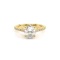 Verragio Pave Oval Engagement Ring