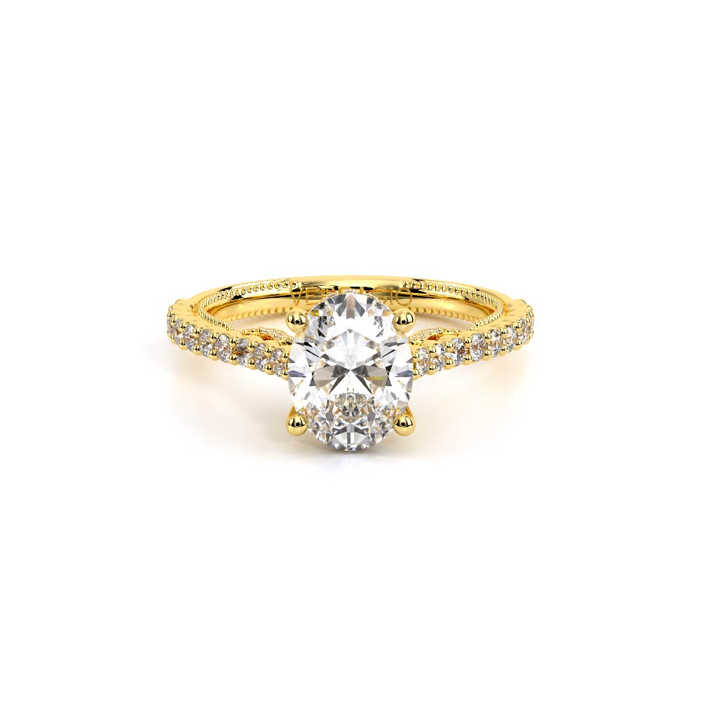 Verragio Pave Oval Engagement Ring