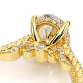 Verragio Pave Oval Engagement Ring