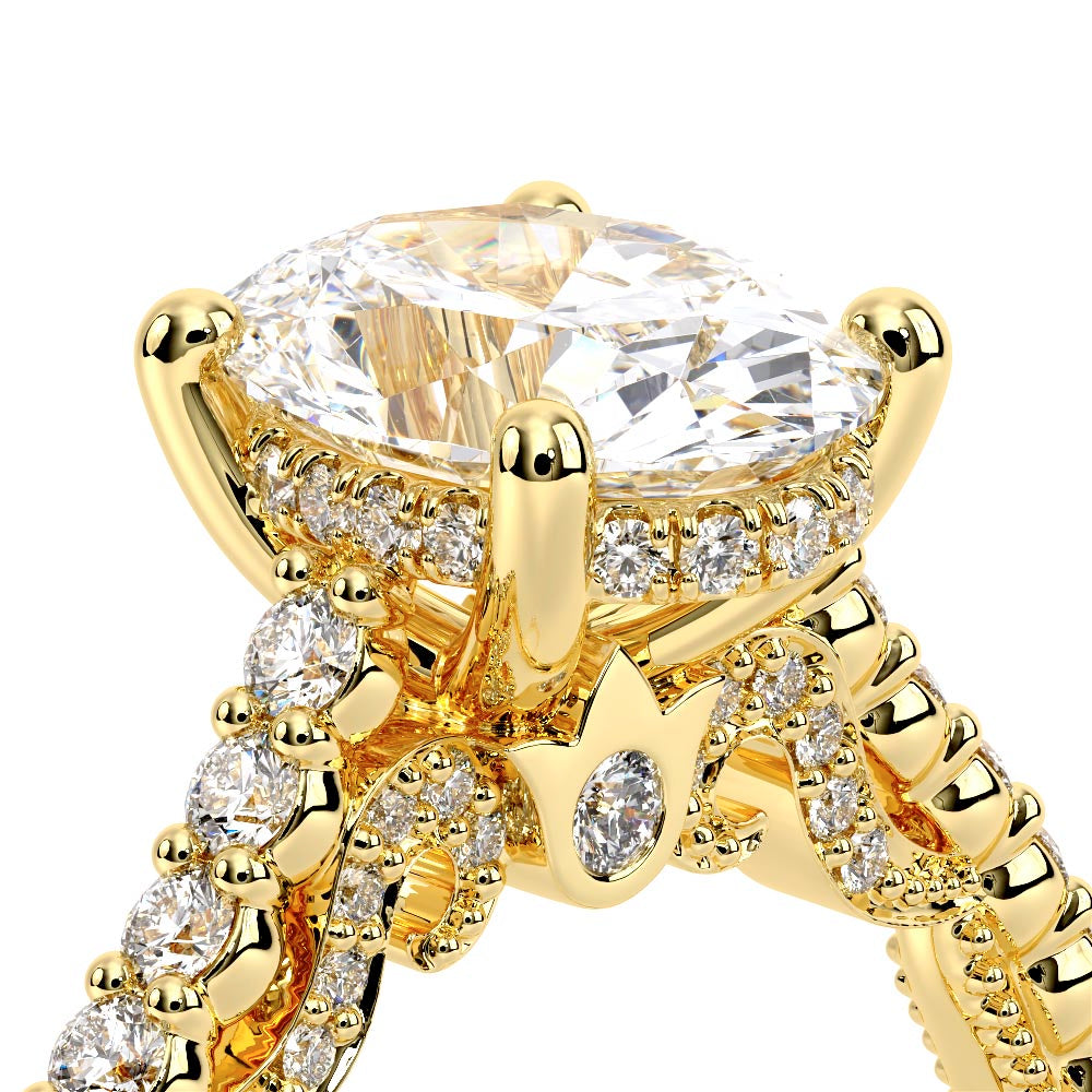Insignia-7111ov-18k Yellow Gold Oval