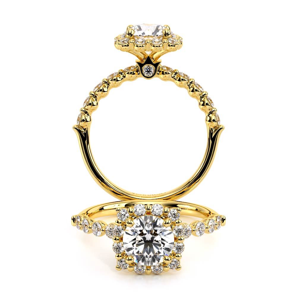 Verragio Halo Cushion Engagement Ring