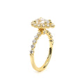 Renaissance-990PS20-18K Yellow Gold Pear
