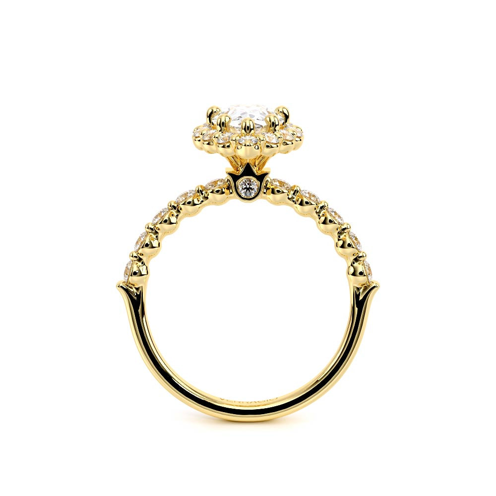 Renaissance-990PS20-18K Yellow Gold Pear