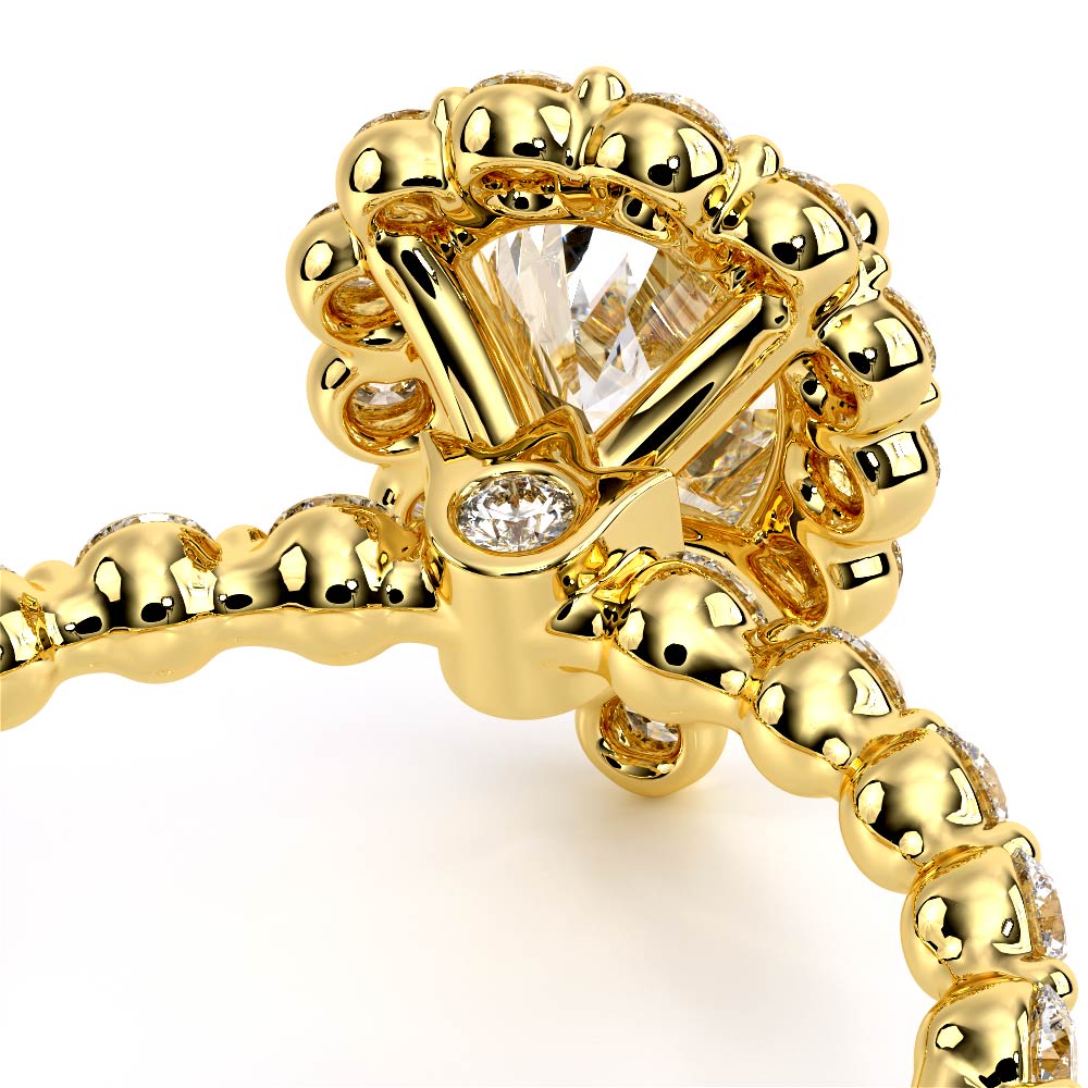 Verragio Halo Pear Engagement Ring
