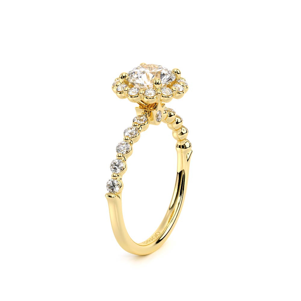 Renaissance-990R20-14K Yellow Gold Round