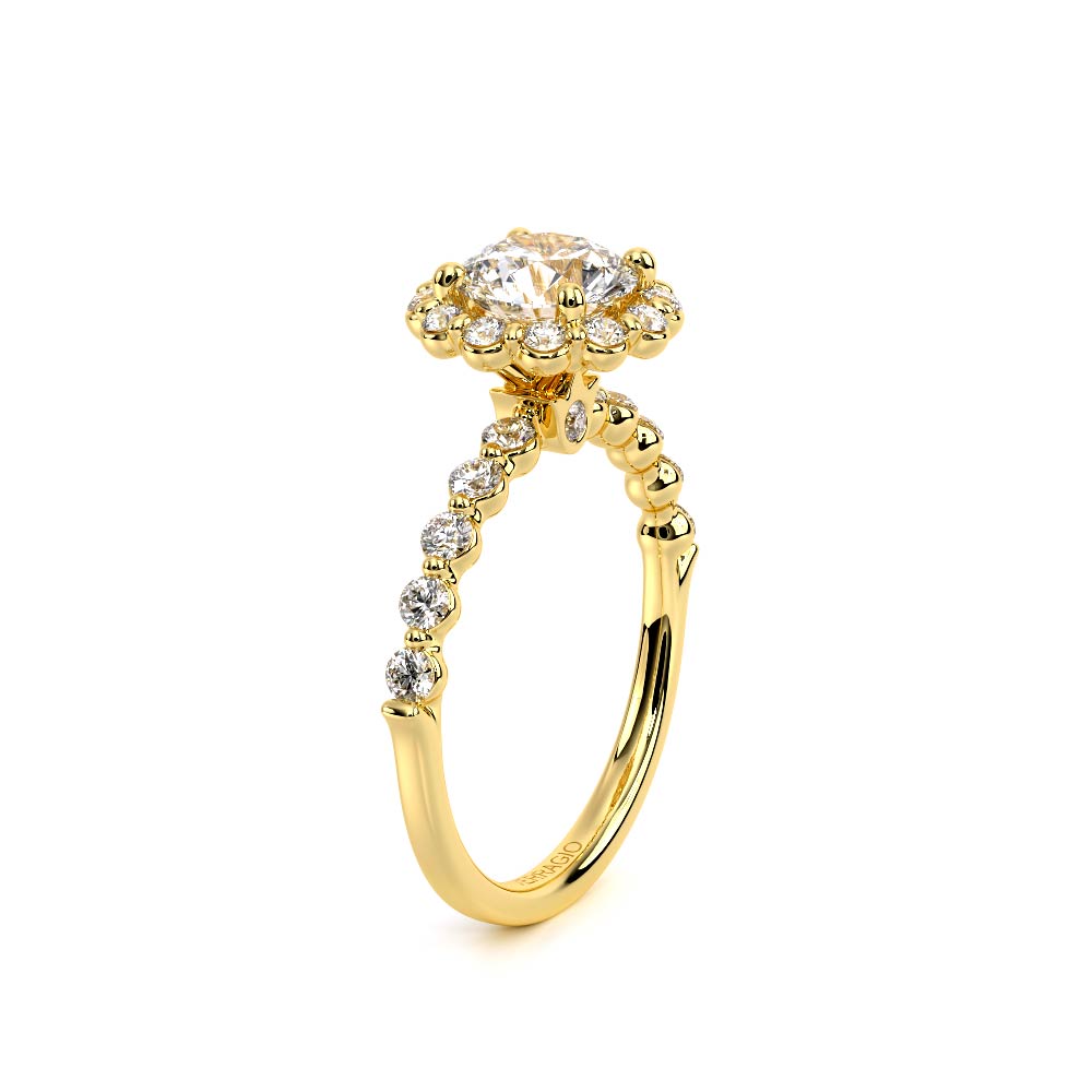 Verragio Halo Round Engagement Ring