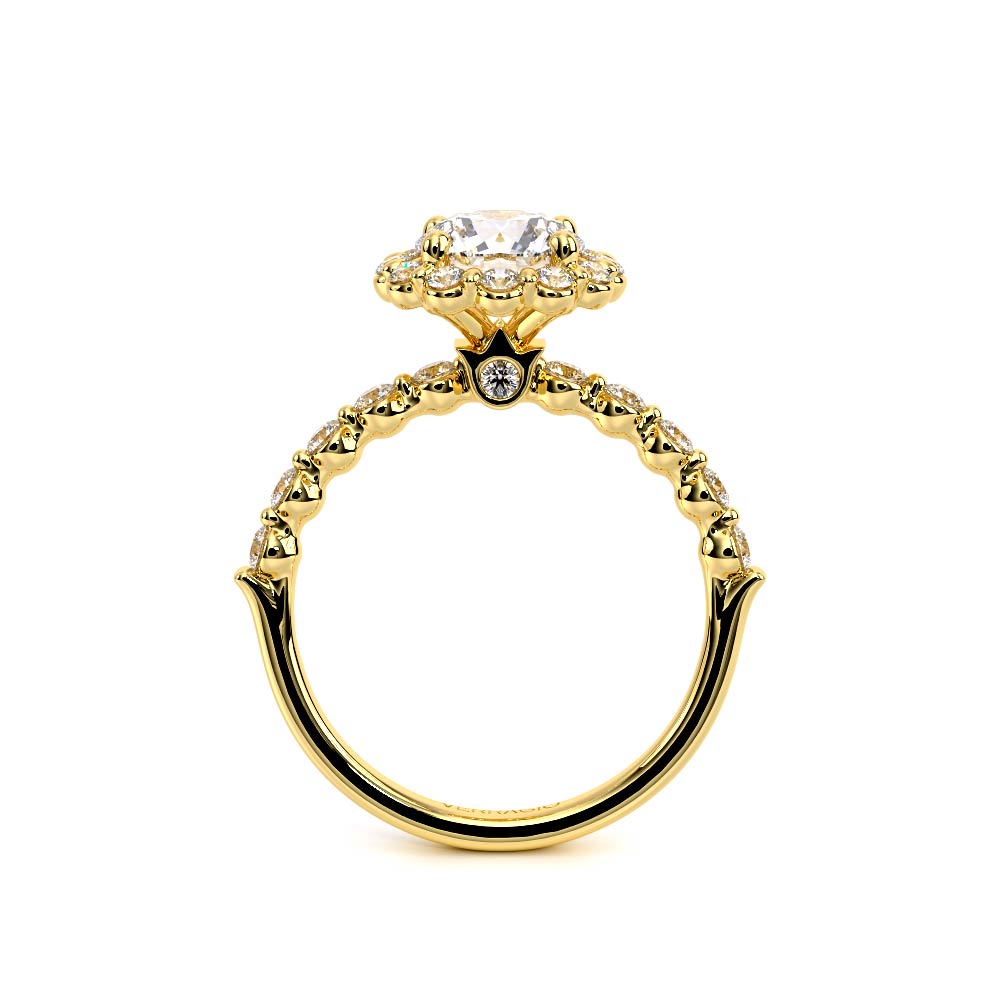 Verragio Halo Round Engagement Ring