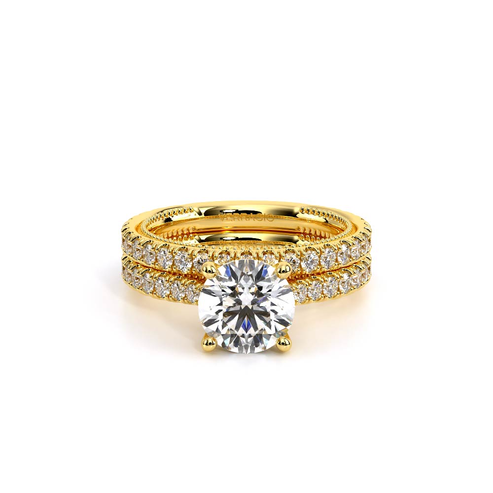 Verragio Pave Round Engagement Ring
