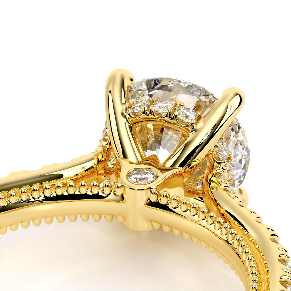 Renaissance-992R17-18K Yellow Gold Round