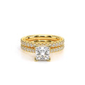 Renaissance-992P17-14K Yellow Gold Princess