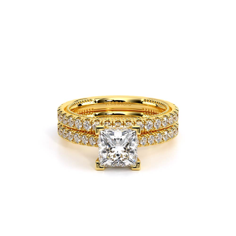 Verragio Pave Princess Engagement Ring