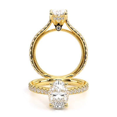 Verragio Pave Oval Engagement Ring