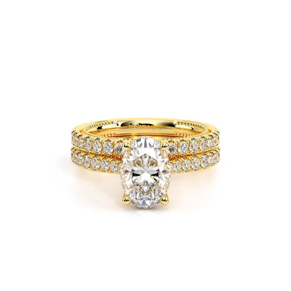 Renaissance-992OV17-18K Yellow Gold Oval