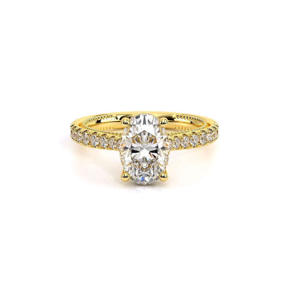 Verragio Pave Oval Engagement Ring