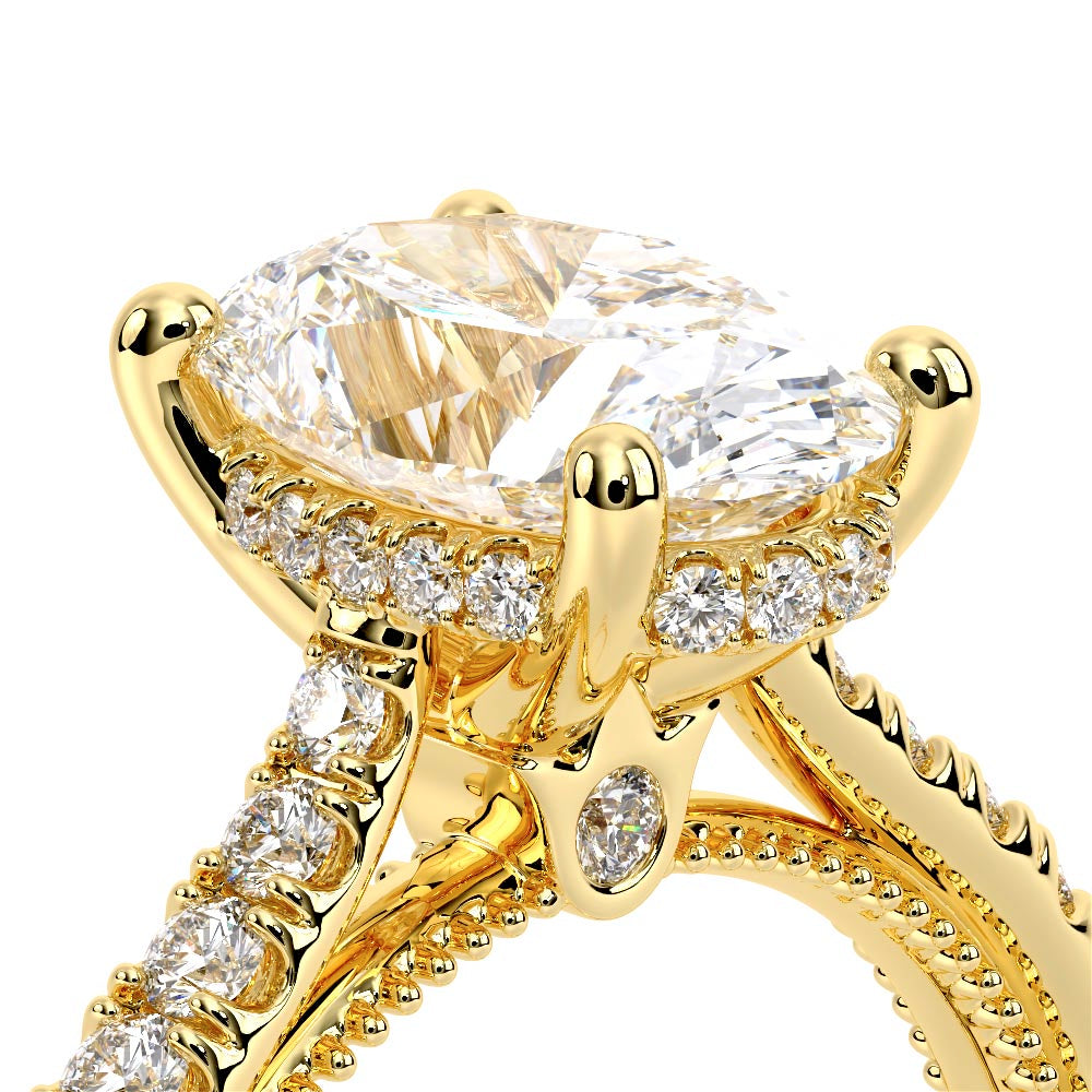Renaissance-992OV17-18K Yellow Gold Oval