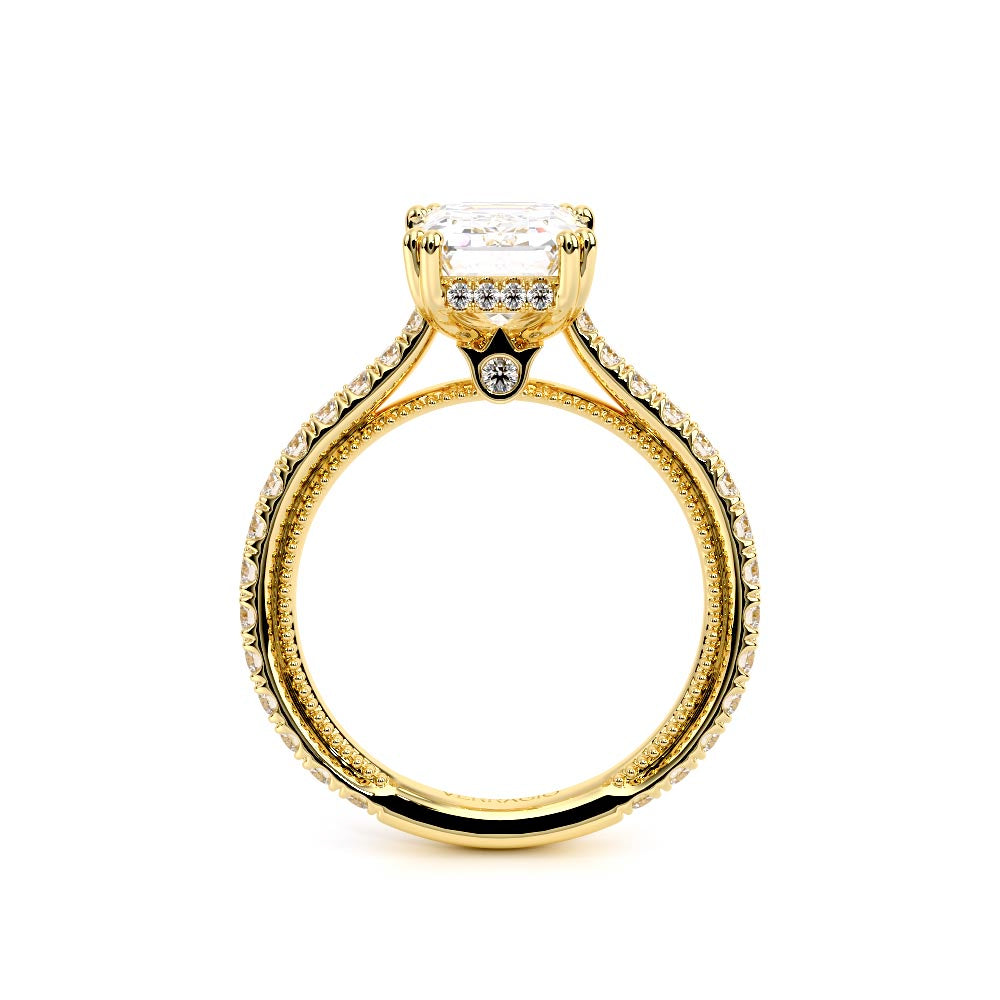 Renaissance-992EM17-18K Yellow Gold Emerald