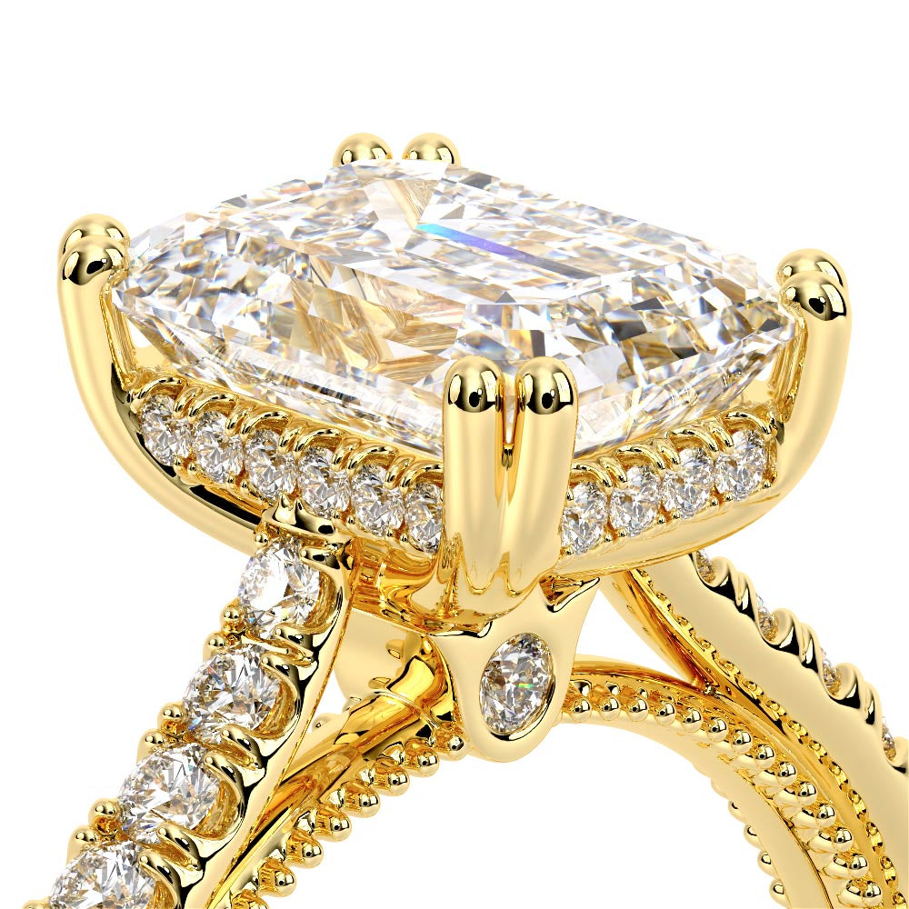 Renaissance-992EM17-18K Yellow Gold Emerald
