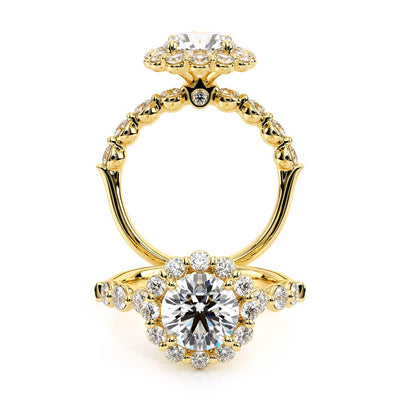 Verragio Halo Round Engagement Ring