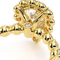 Renaissance-990PS25-18K Yellow Gold Pear