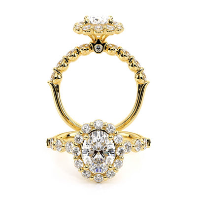 Verragio Halo Oval Engagement Ring