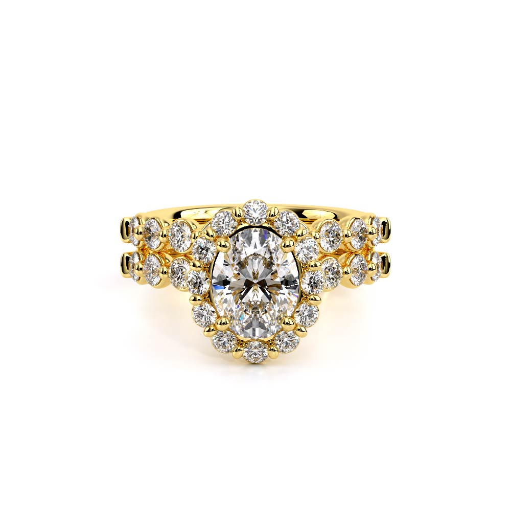Verragio Halo Oval Engagement Ring