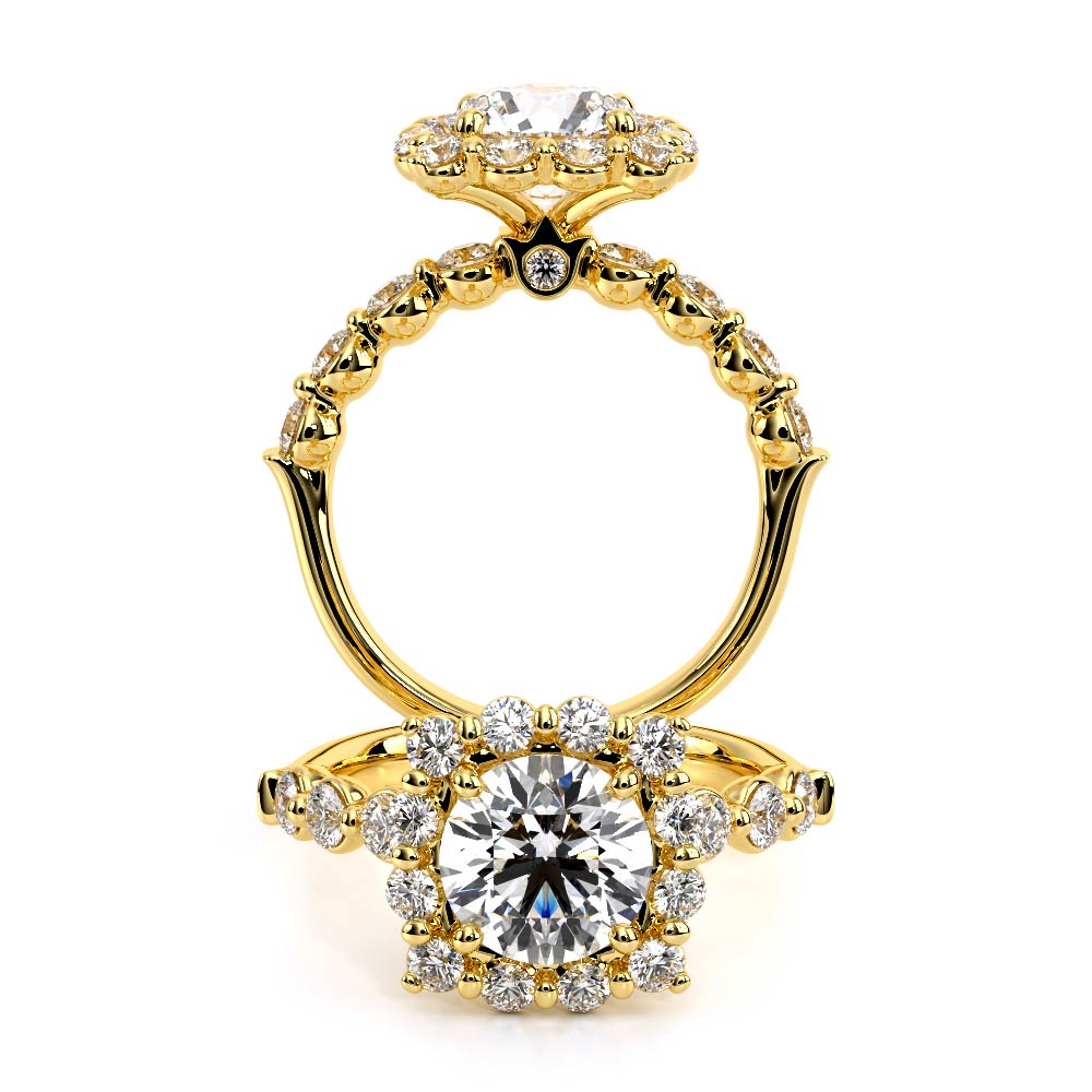 Verragio Halo Cushion Engagement Ring