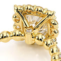 Renaissance-990CU25-18K Yellow Gold Cushion
