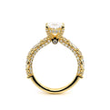 Verragio Pave Oval Engagement Ring