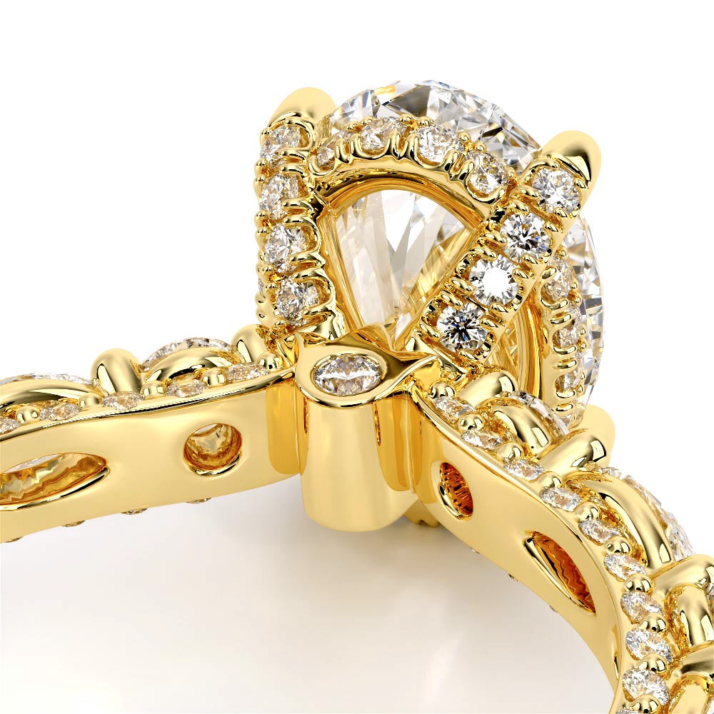 Couture-0490OV25-18K Yellow Gold Oval