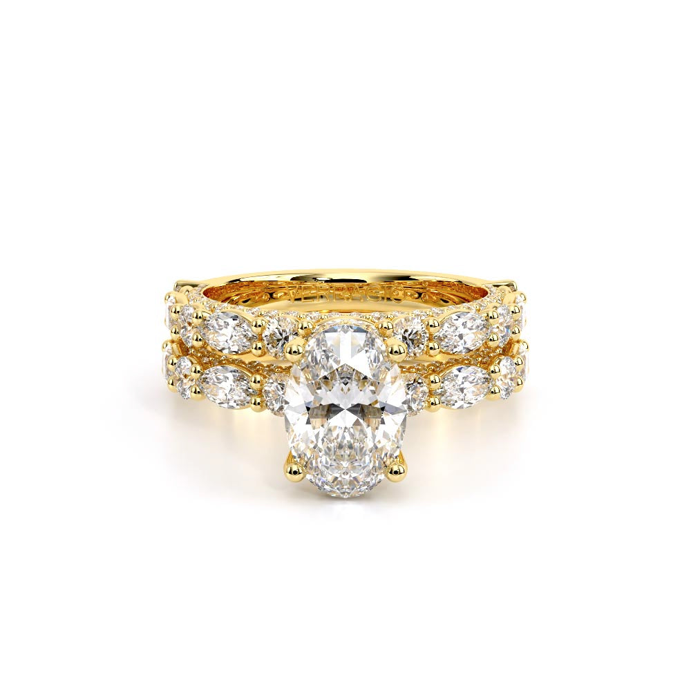 Couture-0490OV25-14K Yellow Gold Oval