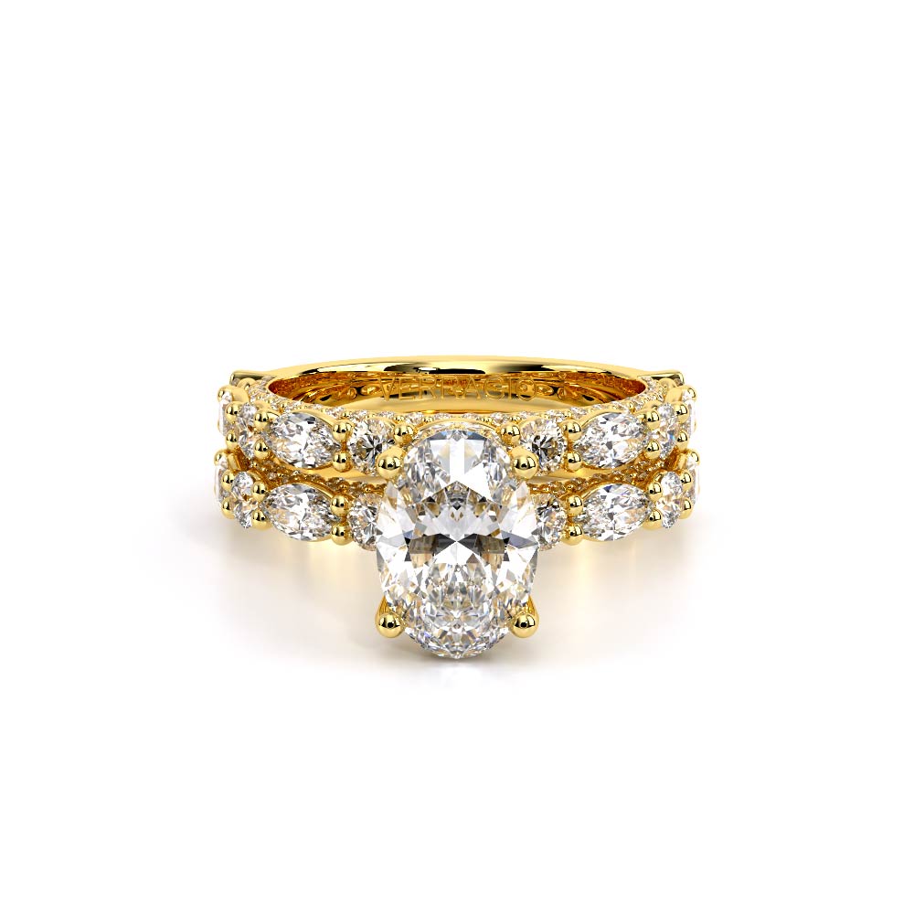 Verragio Pave Oval Engagement Ring