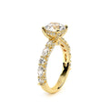 Couture-0490R25-18K Yellow Gold Round