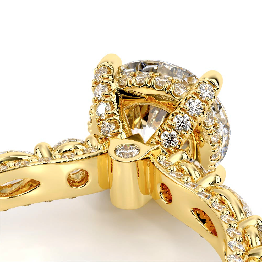 Couture-0490R25-18K Yellow Gold Round