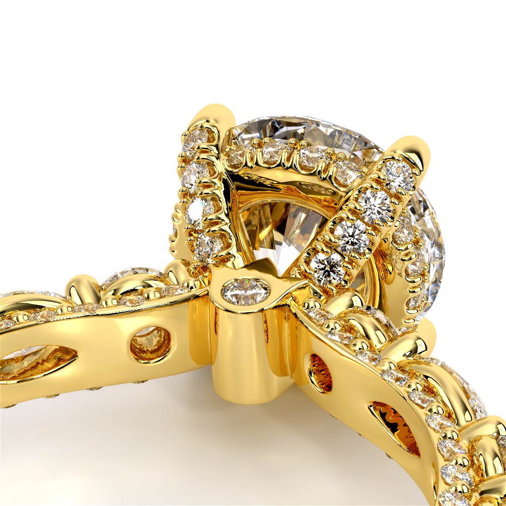 Verragio Pave Round Engagement Ring