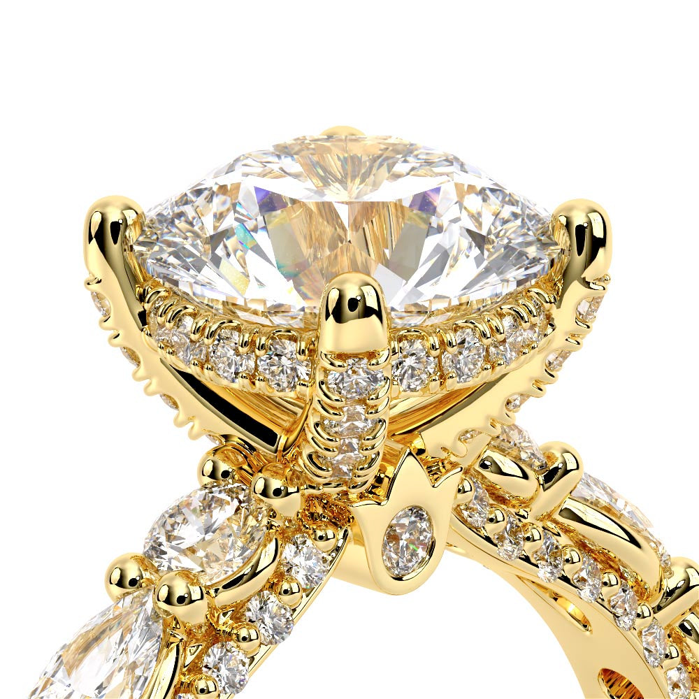 Couture-0490R25-18K Yellow Gold Round