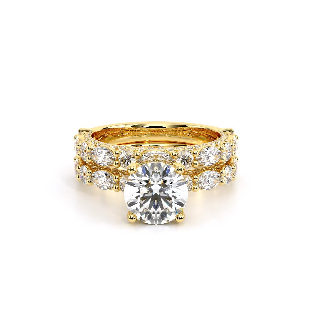 Couture-0490R25-18K Yellow Gold Round