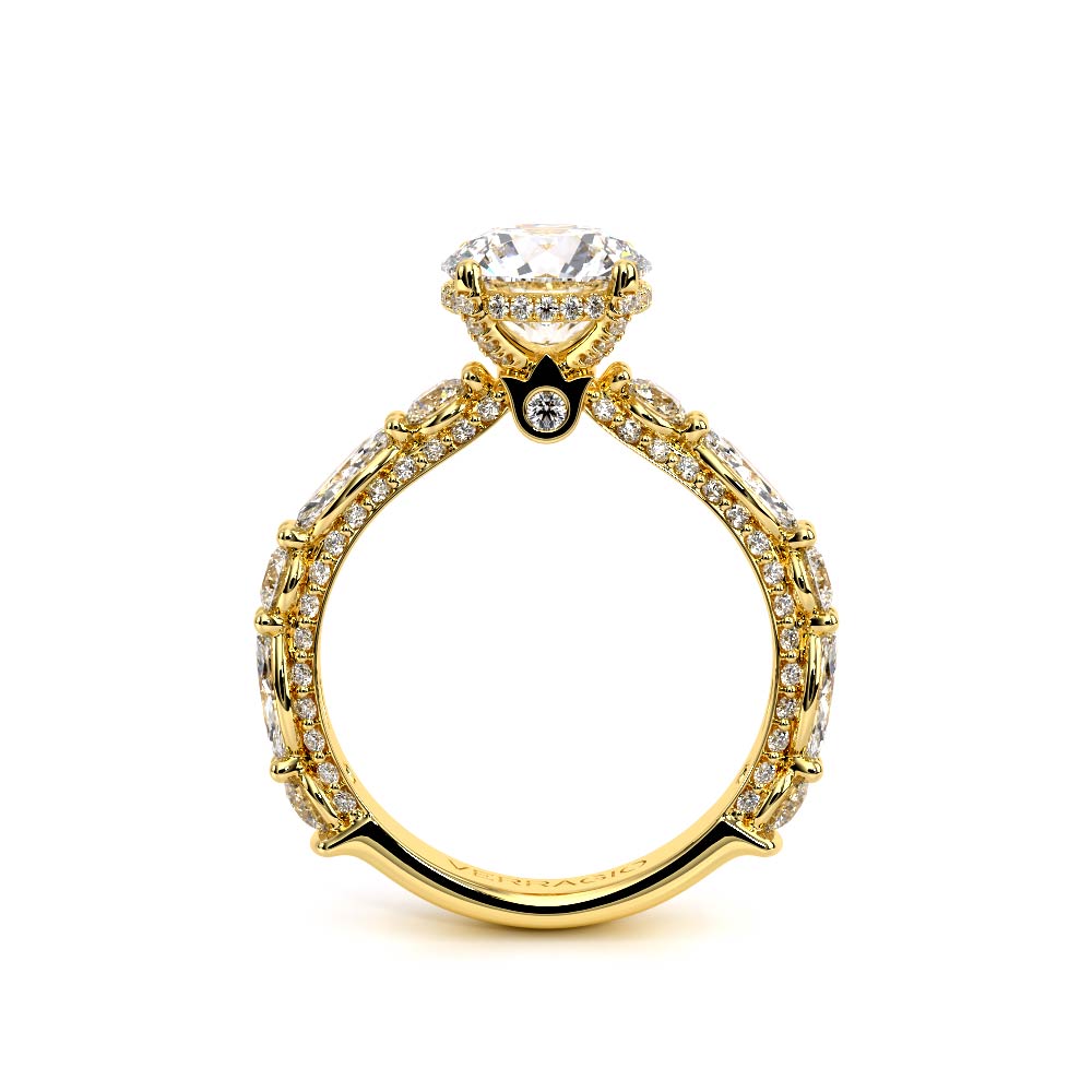 Verragio Pave Round Engagement Ring