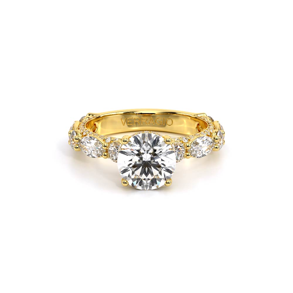Verragio Pave Round Engagement Ring