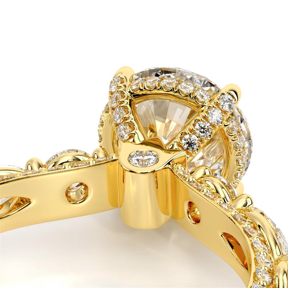 Couture-0490R30-14K Yellow Gold Round
